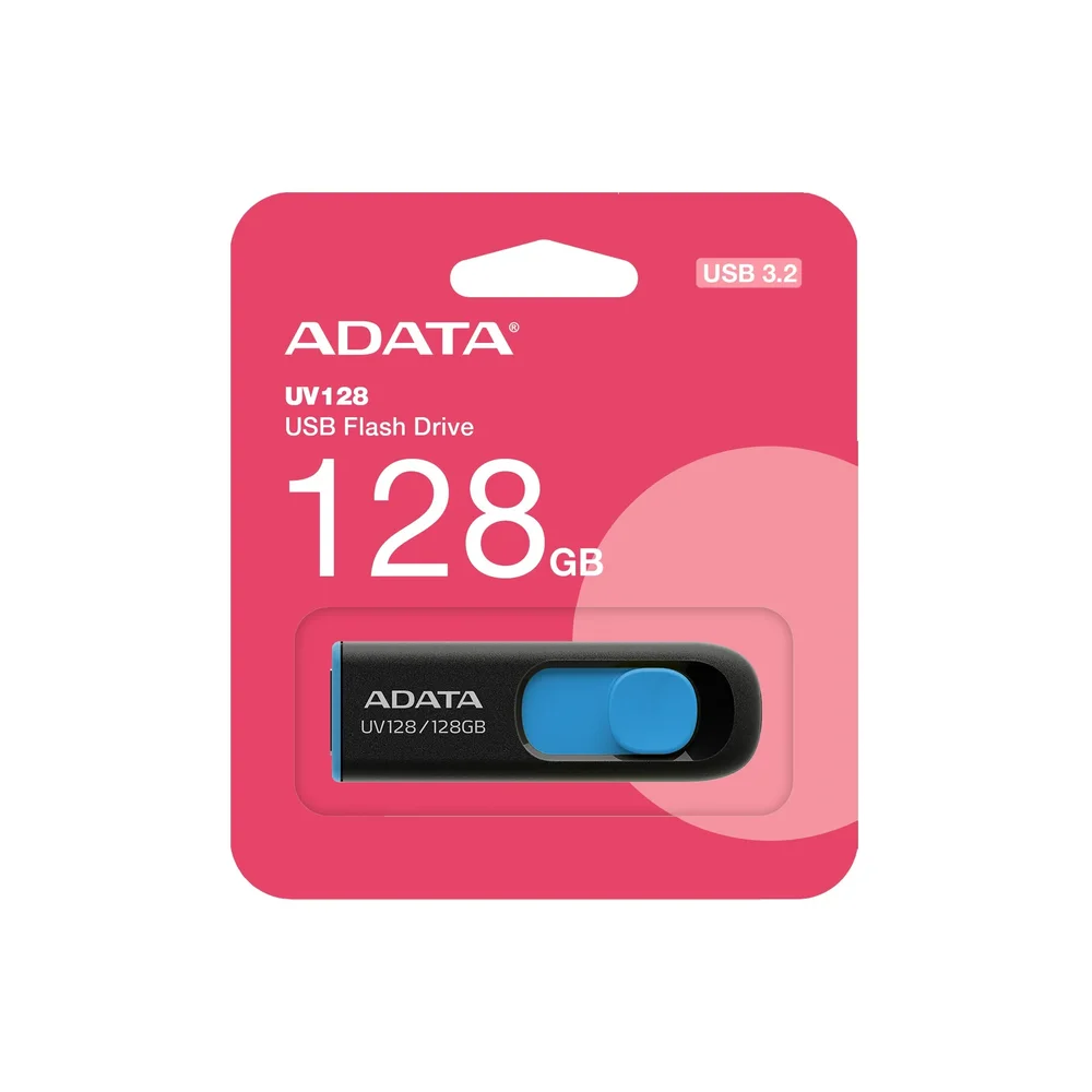 ذاكرة فلاشية ADATA DashDrive UV150 بسعة 128GB (USB 3.2)